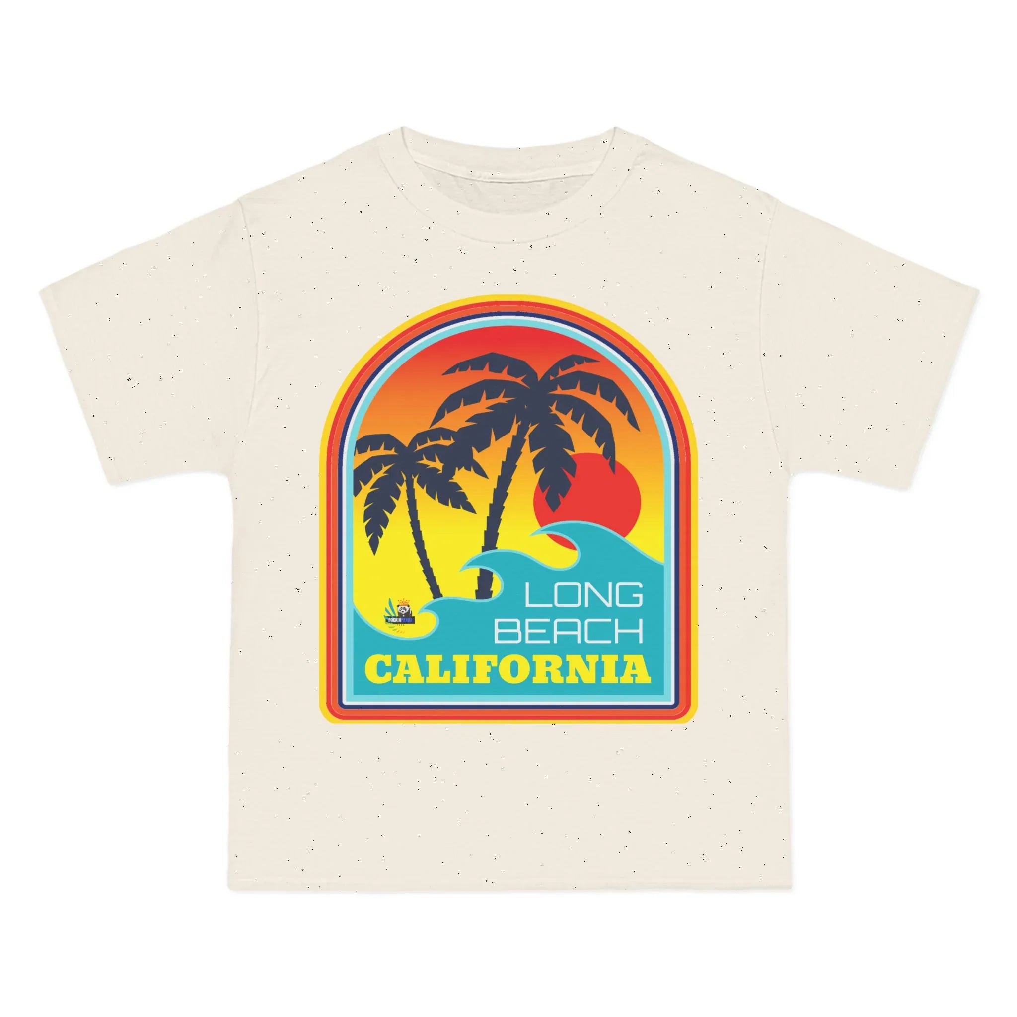 Beige t-shirt with a &