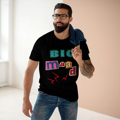 Big Maad Adult Staple Tee - Fun Graphic T-Shirt for Casual Wear