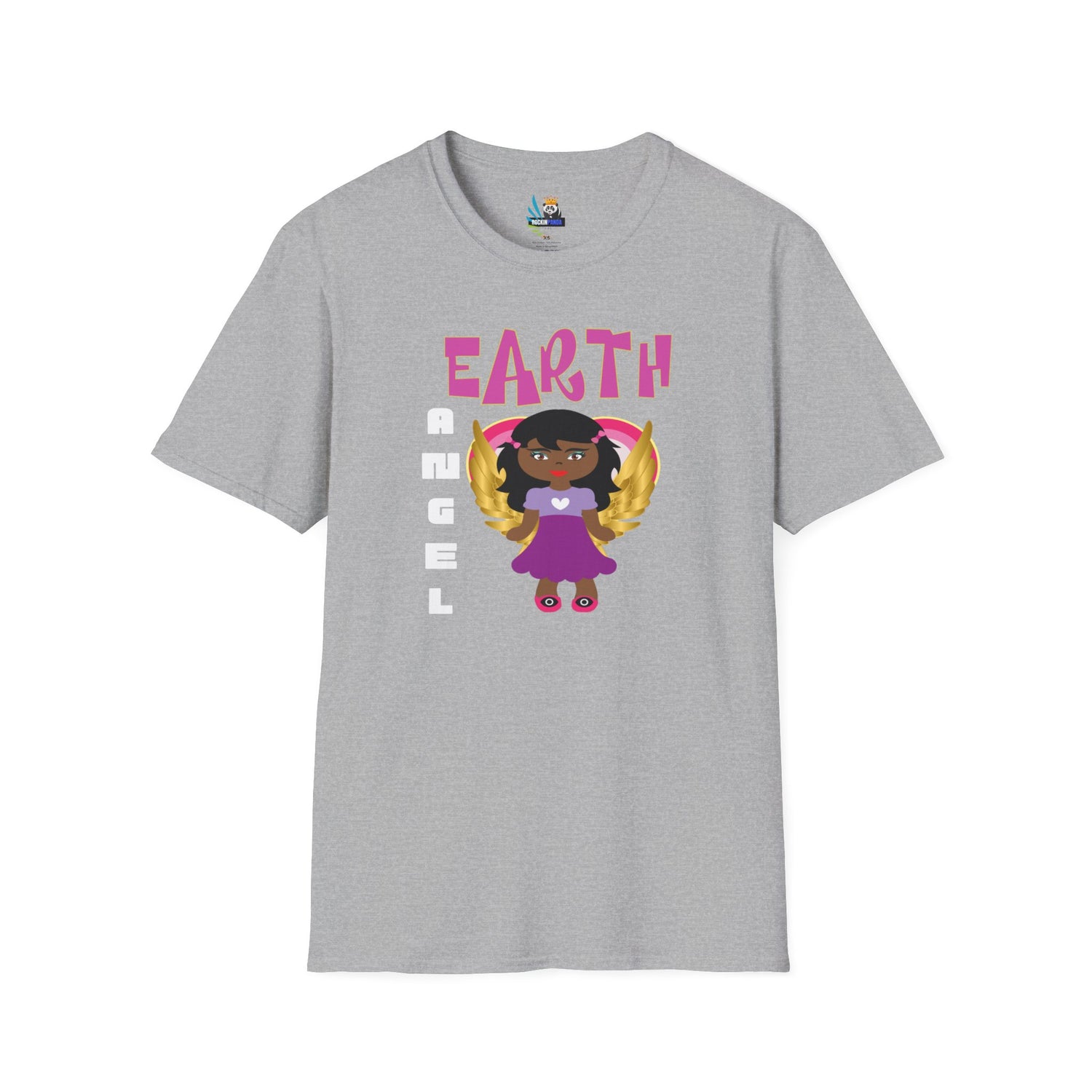 Earth Angel Black Girl Magic Unisex Softstyle T-Shirt