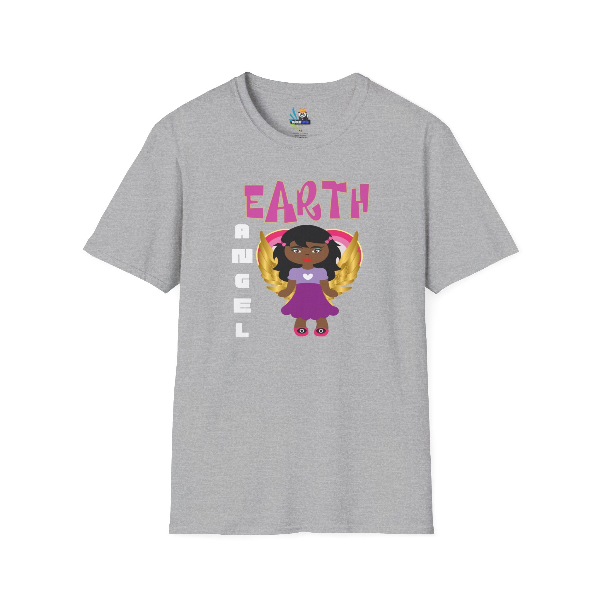 Earth Angel Black Girl Magic Unisex Softstyle T-Shirt