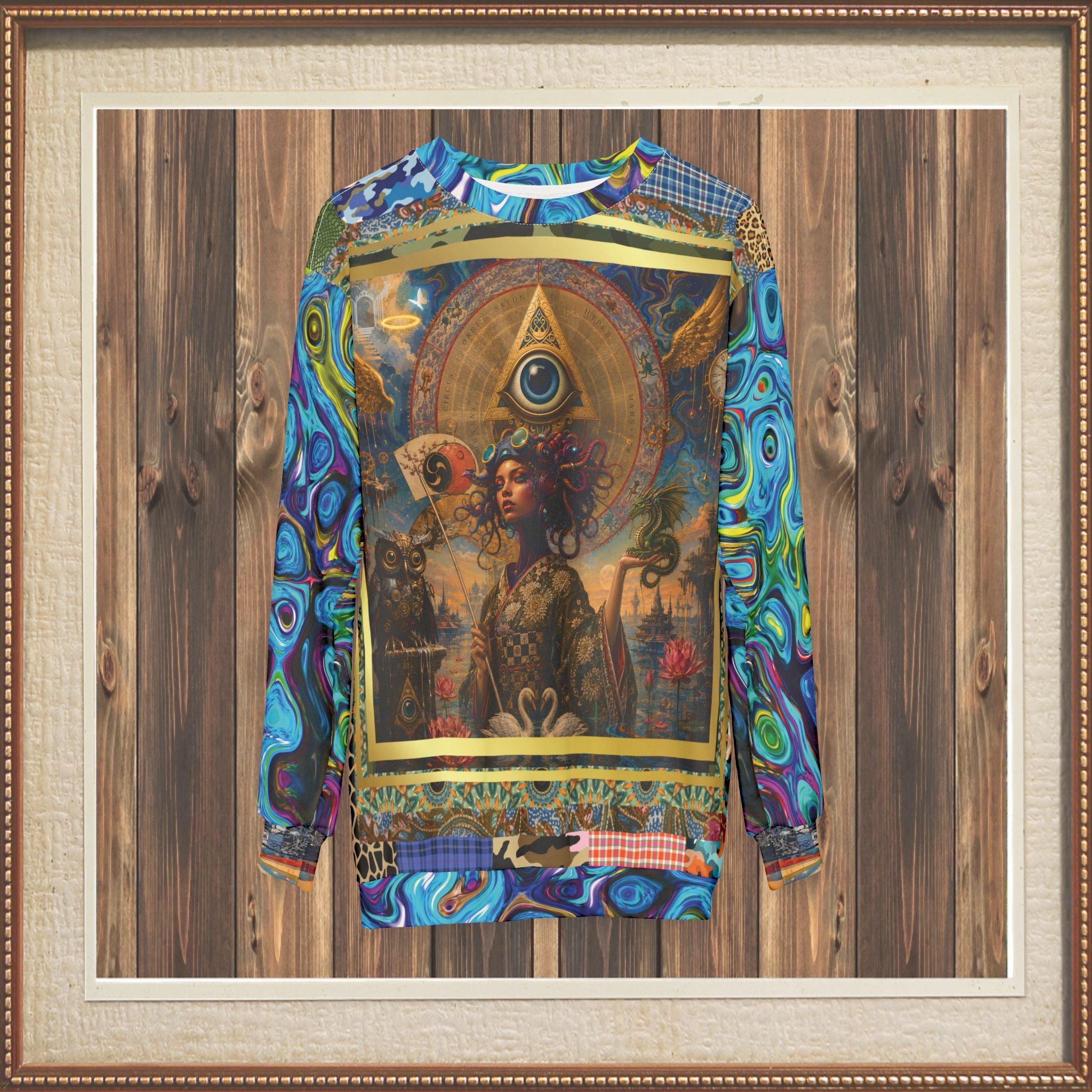 All Seeing Oracle of the Dream State Unisex Sweatshirt (Gold Label)
