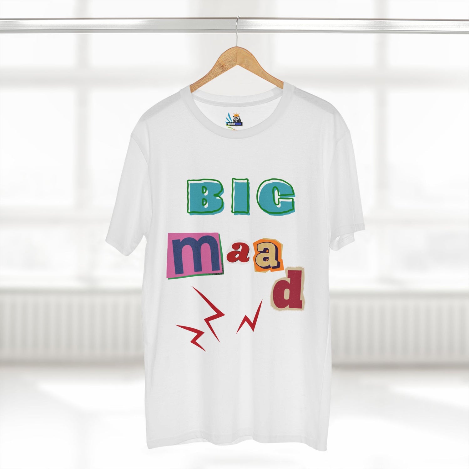 Big Maad Adult Staple Tee - Fun Graphic T-Shirt for Casual Wear