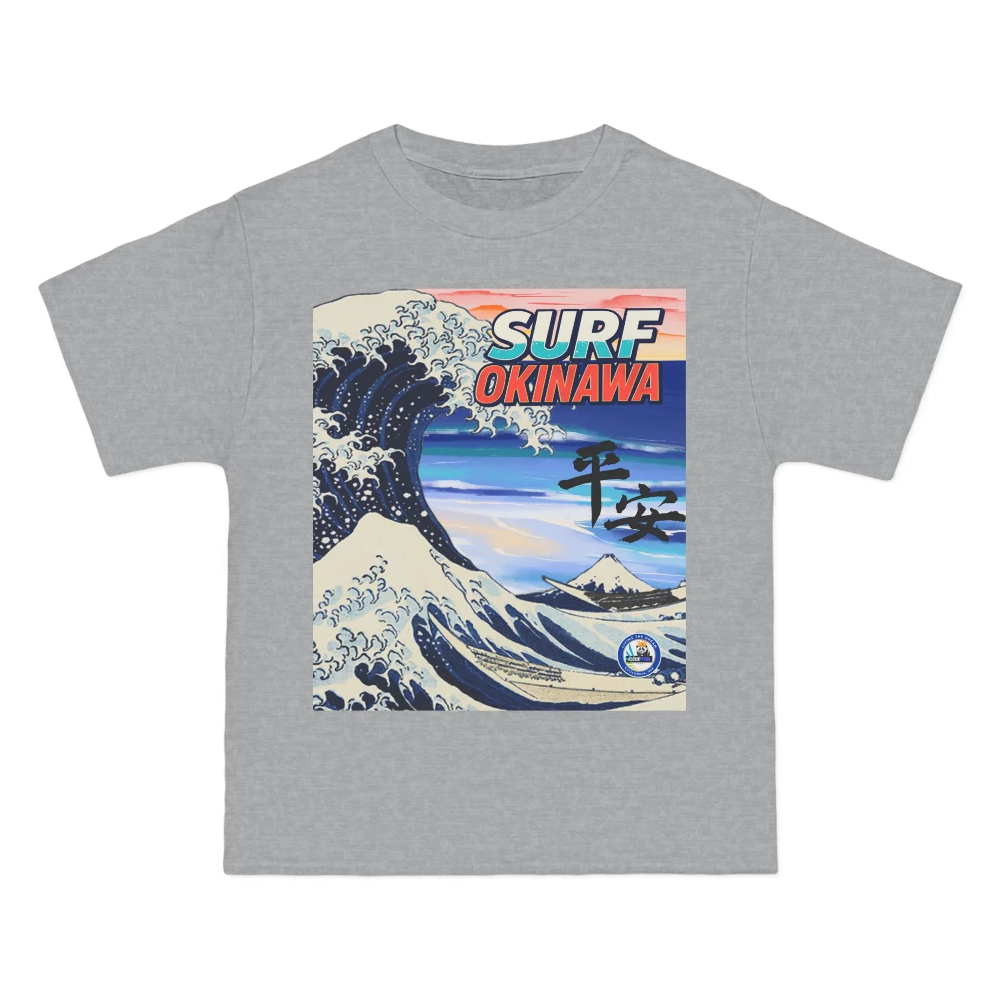 Surf Okinawa in Peace &amp; Tranquility Heavyweight Tee