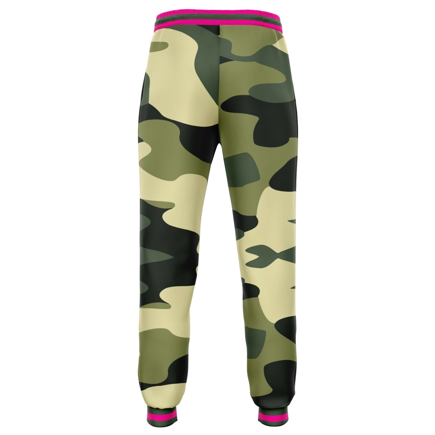 Green Marsh Camo Eco-Poly Unisex Joggers