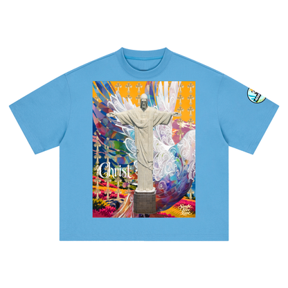 Christ the Redeemer Boxy Oversized Unisex T-Shirt