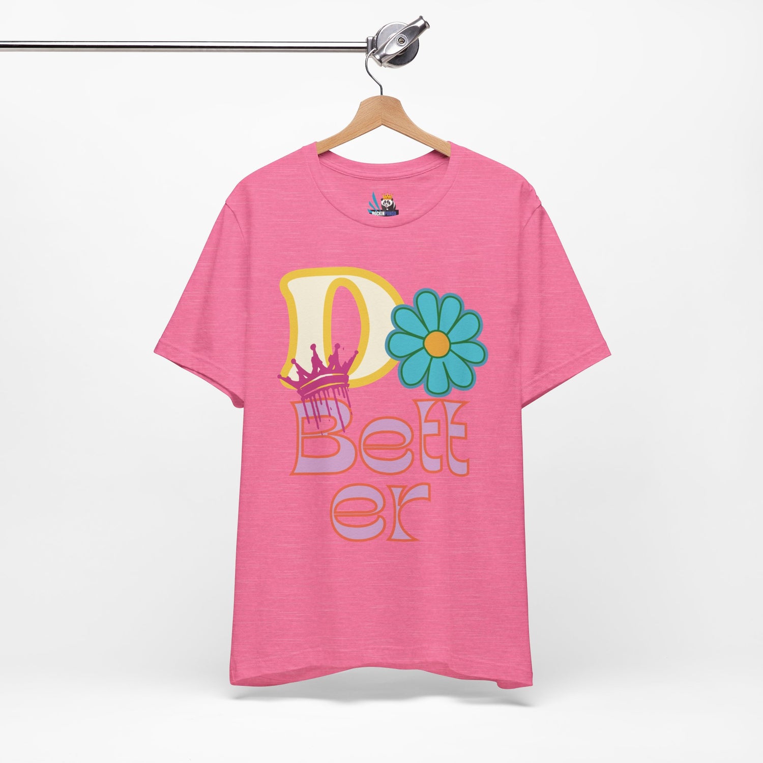 Do Better Hippie Vibe Floral Short Sleeve Tee