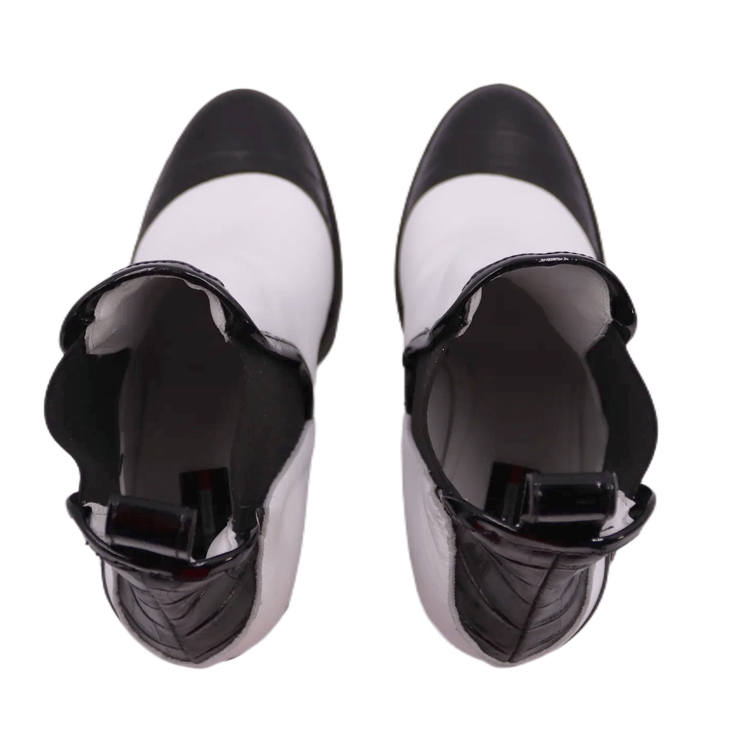 Piano Keys Elasticized Chelsea Ankle Boot - PRE-ORDER