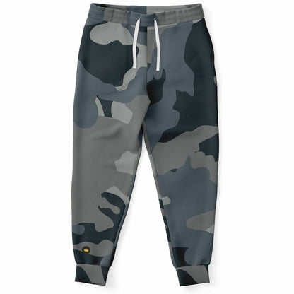 Black Dusk Eco-Poly Camo Joggers