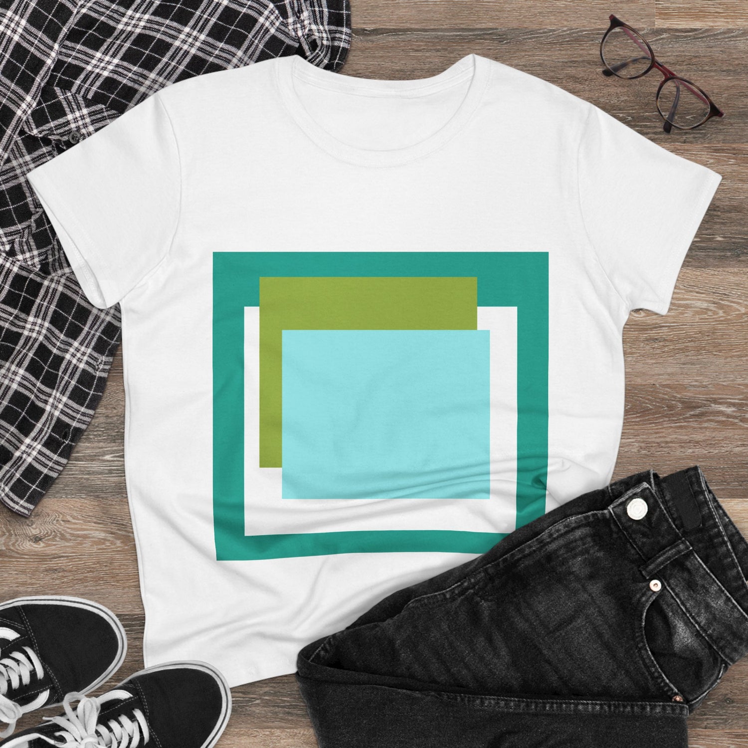 The Cubist - Cubed Contemporary Art Design Women&