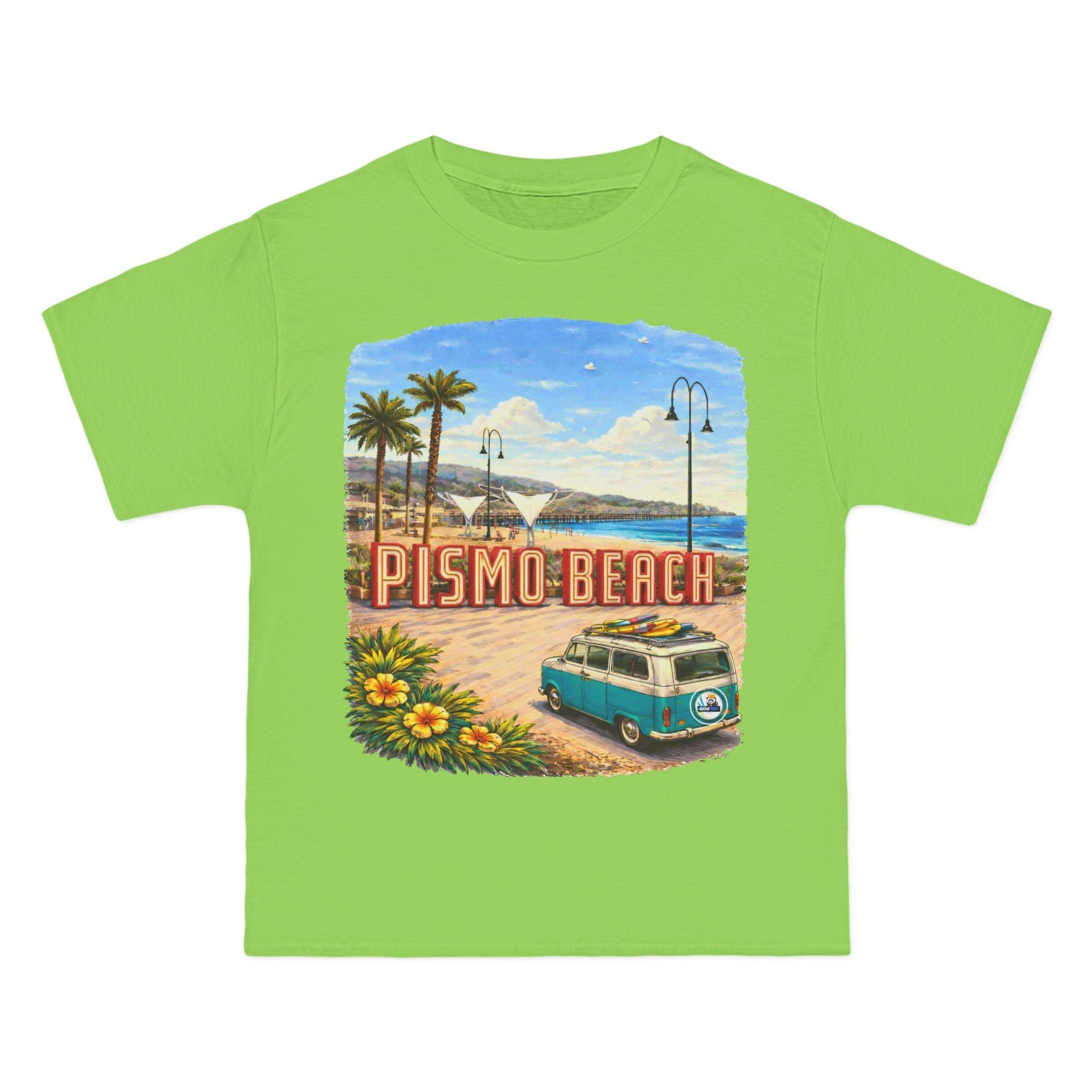 Welcome to Pismo Beach - Hippie Bus Edition - Heavyweight Tee