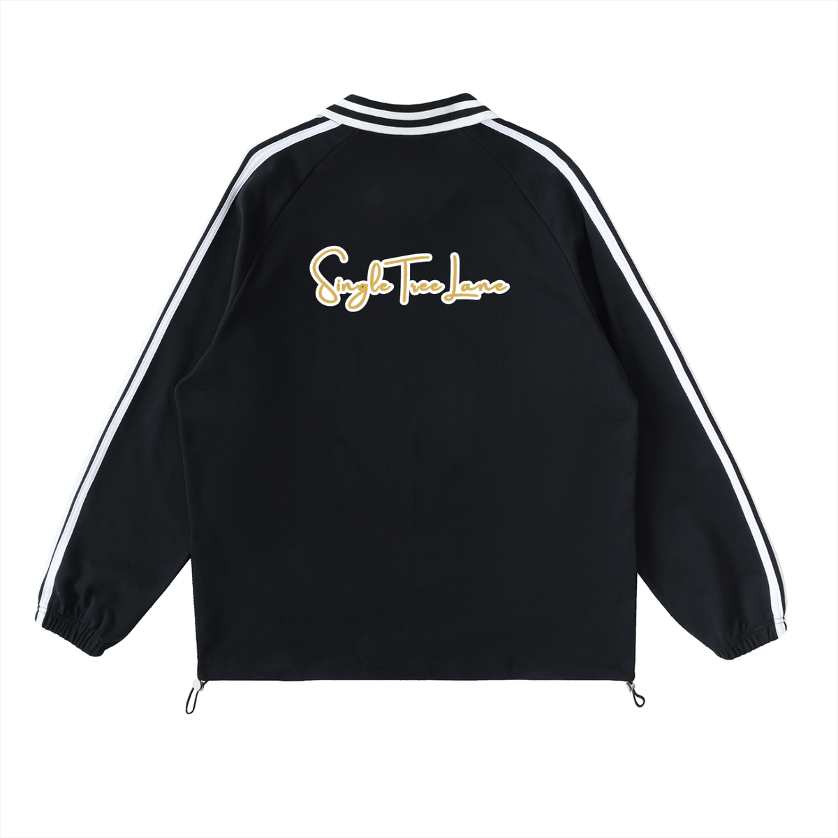 Spoiled &amp;  Entitled™ + STL Contrast Striped Collar Sweatshirt