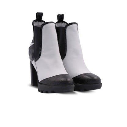 Piano Keys Elasticized Chelsea Ankle Boot - PRE-ORDER