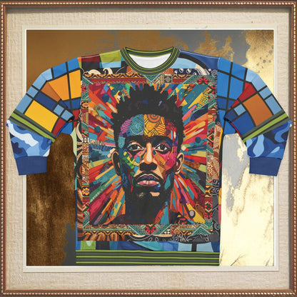 Man of Perspective Graffiti Art Unisex Sweatshirt (Gold Label)