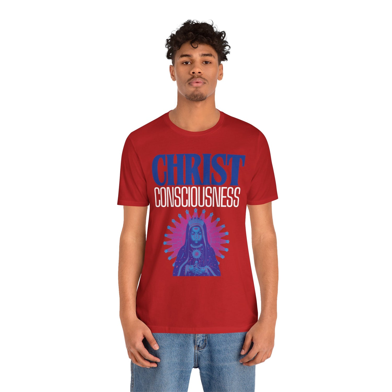 Christ Consciousness - Black Baby Jesus Short Sleeve Unisex Tee