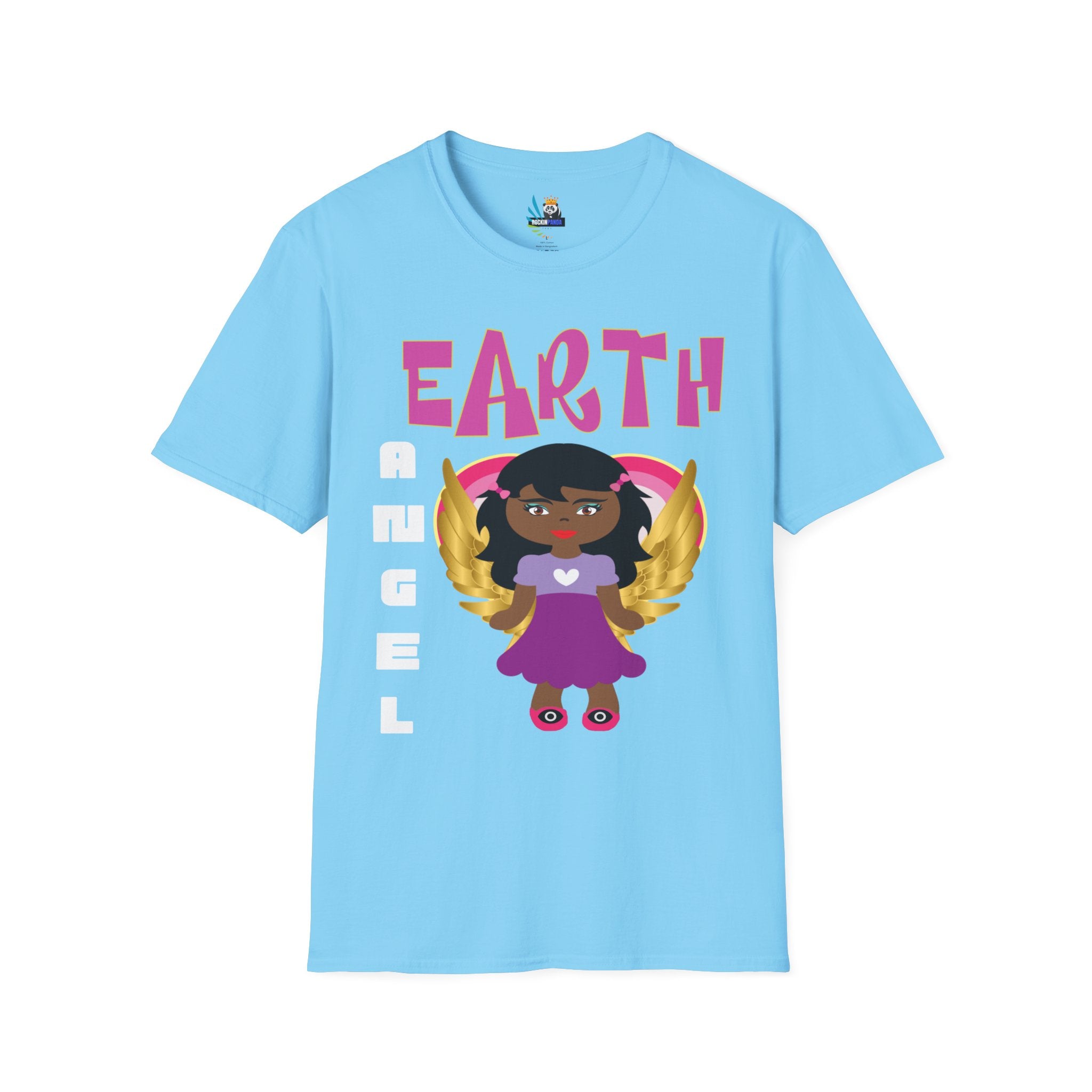 Earth Angel Black Girl Magic Unisex Softstyle T-Shirt