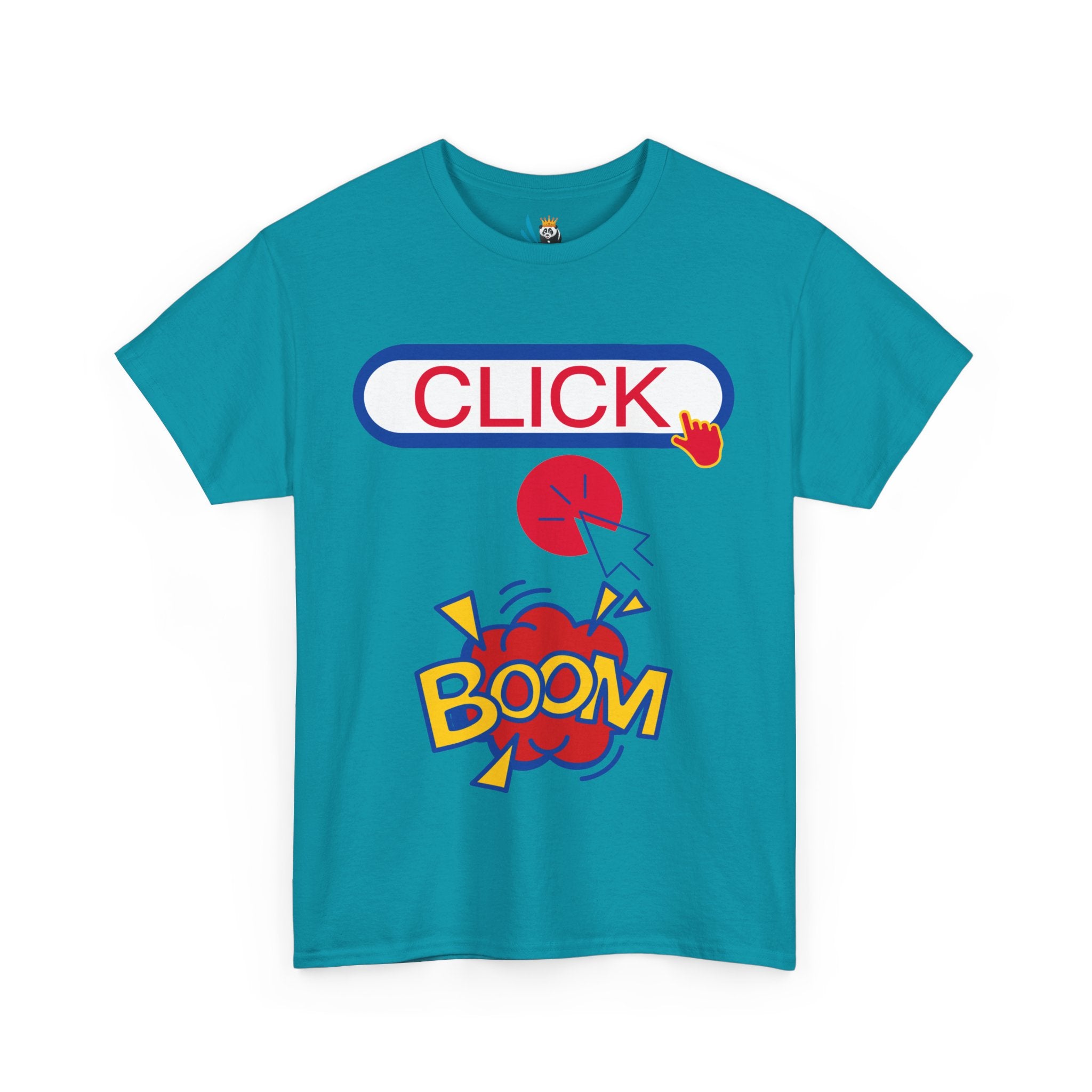 Click Click Boom Heavyweight Unisex Tee