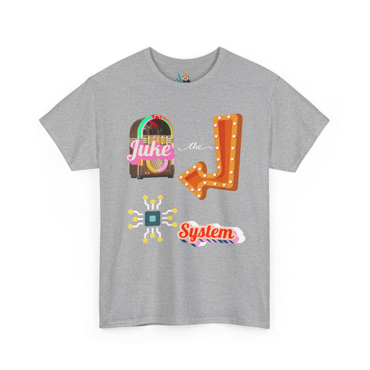 Juke the System Heavyweight Unisex Tee