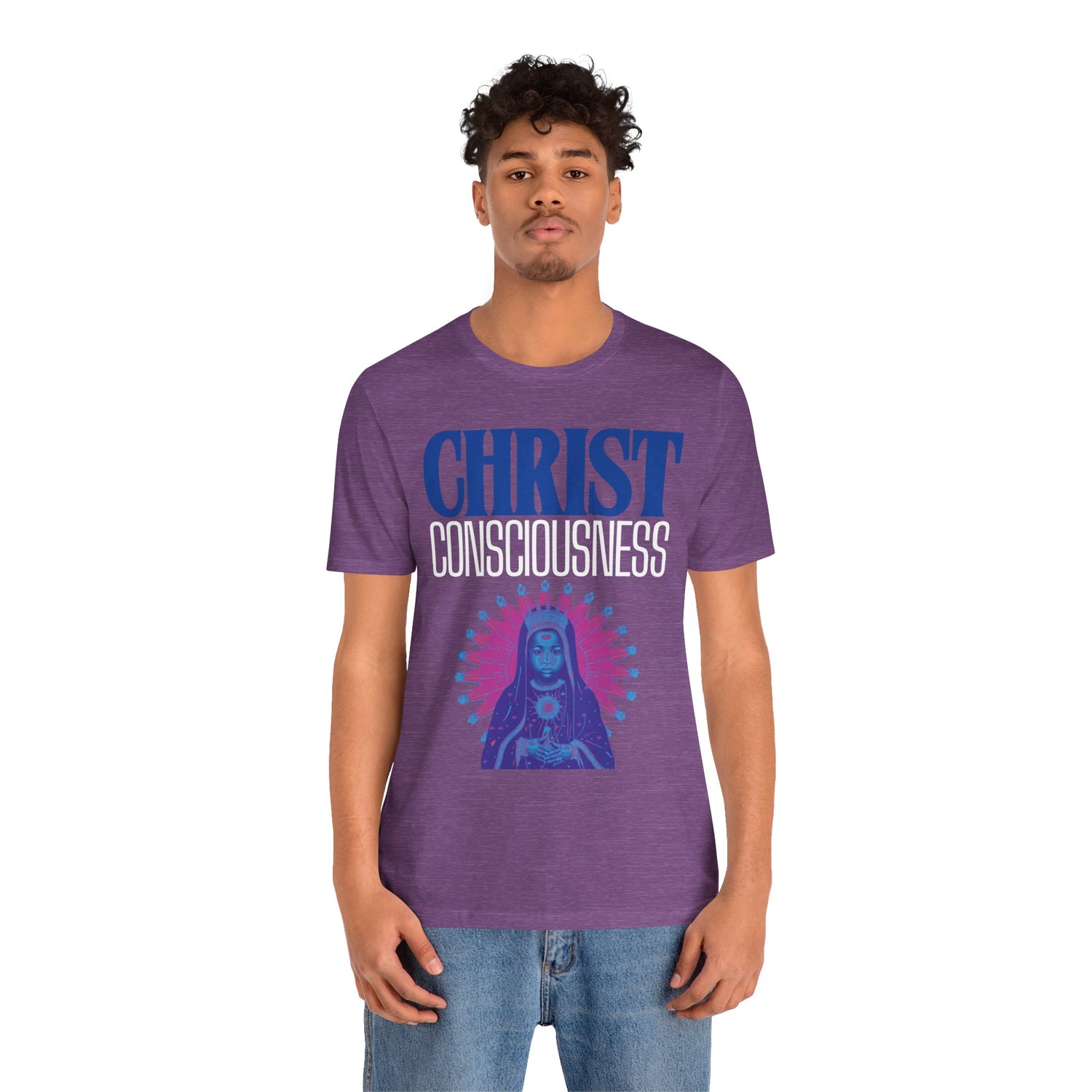 Christ Consciousness - Black Baby Jesus Short Sleeve Unisex Tee