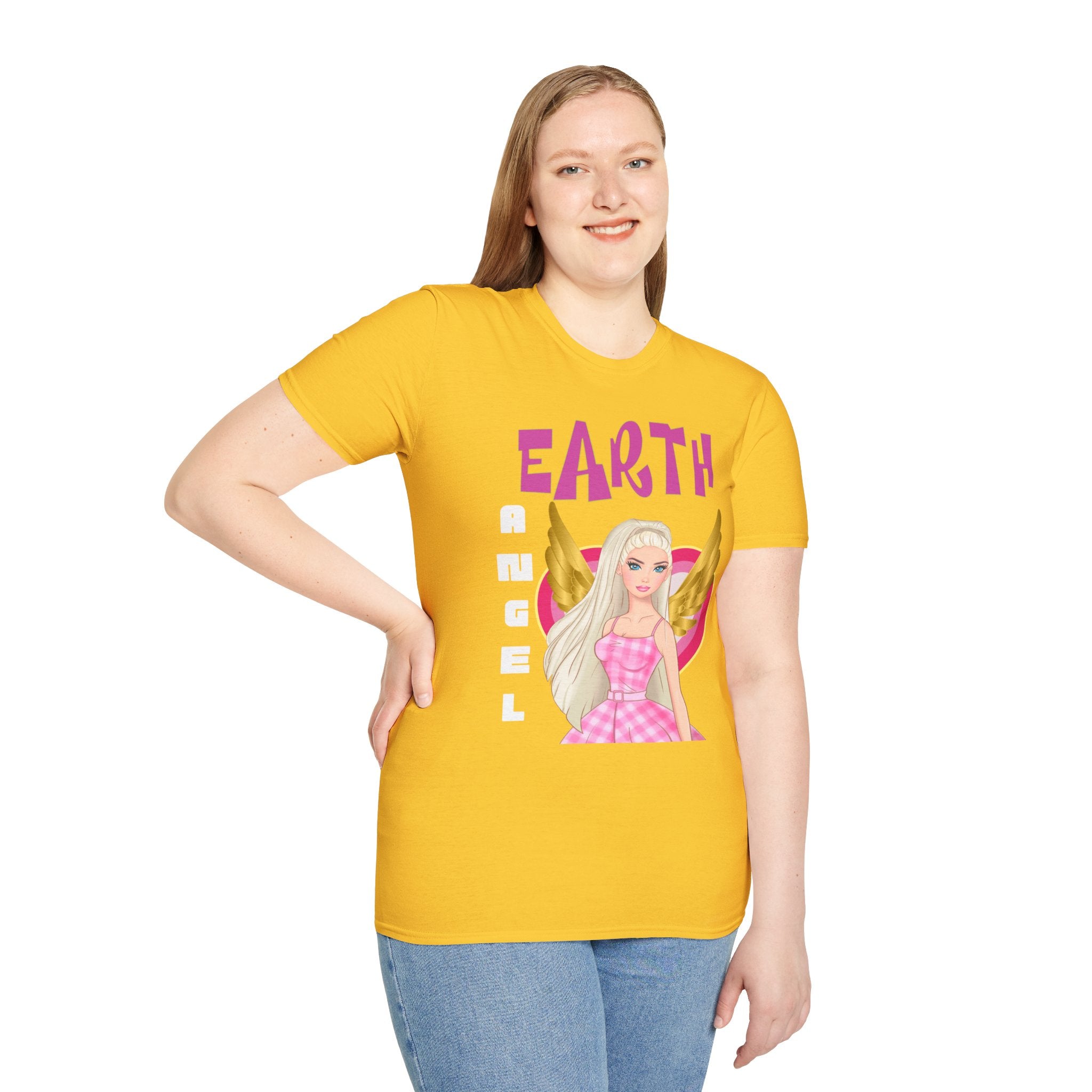 Earth Angel Blond Edition Unisex Softstyle T-Shirt