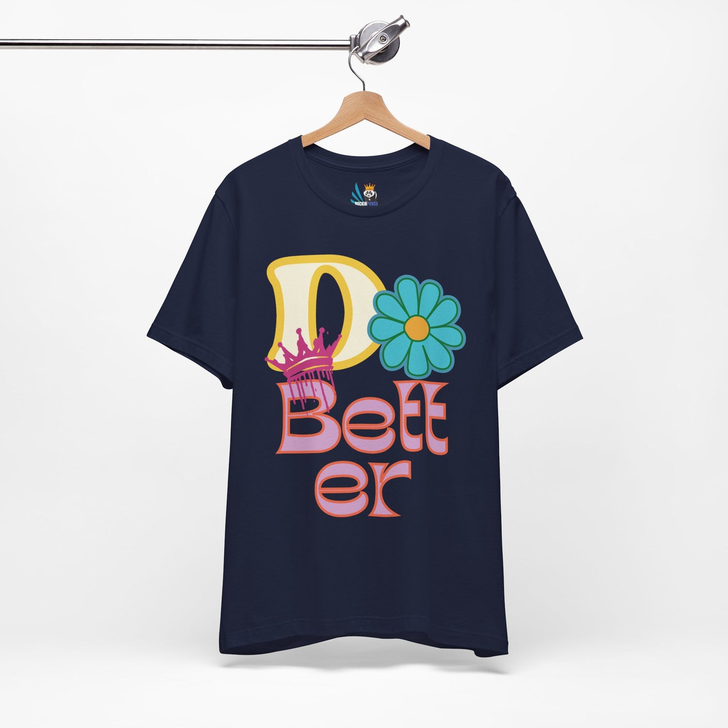 Do Better Hippie Vibe Floral Short Sleeve Tee