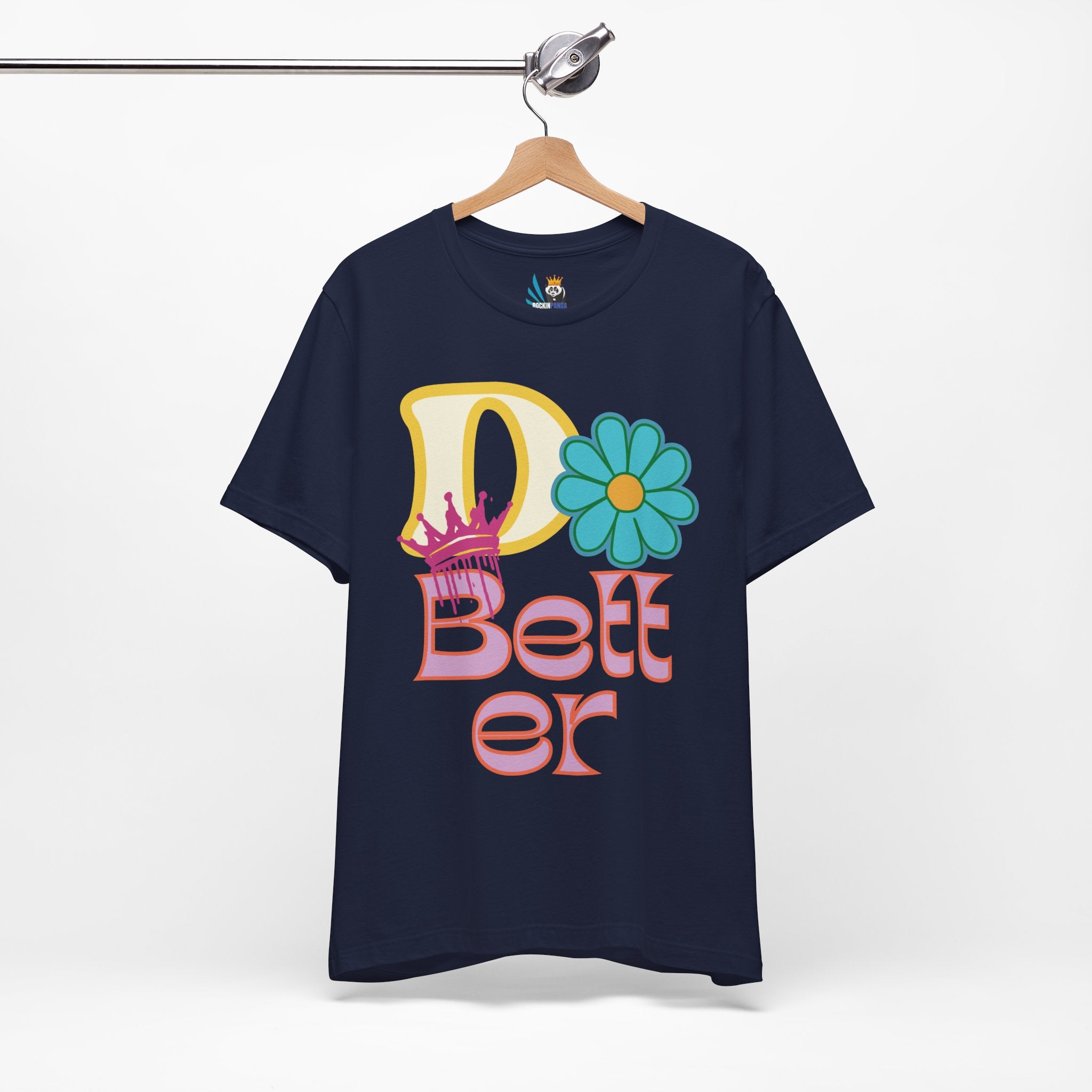 Do Better Hippie Vibe Floral Short Sleeve Tee