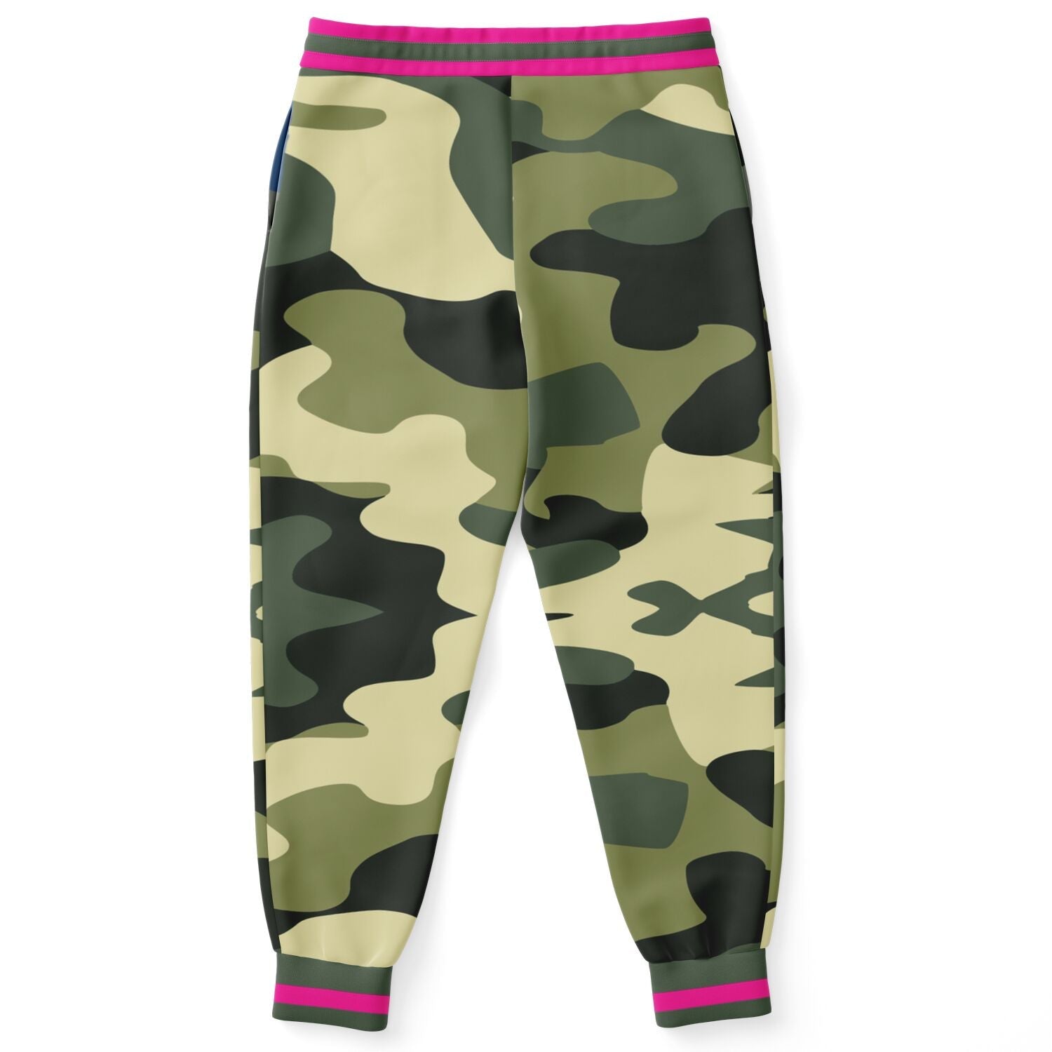 Green Marsh Camo Eco-Poly Unisex Joggers