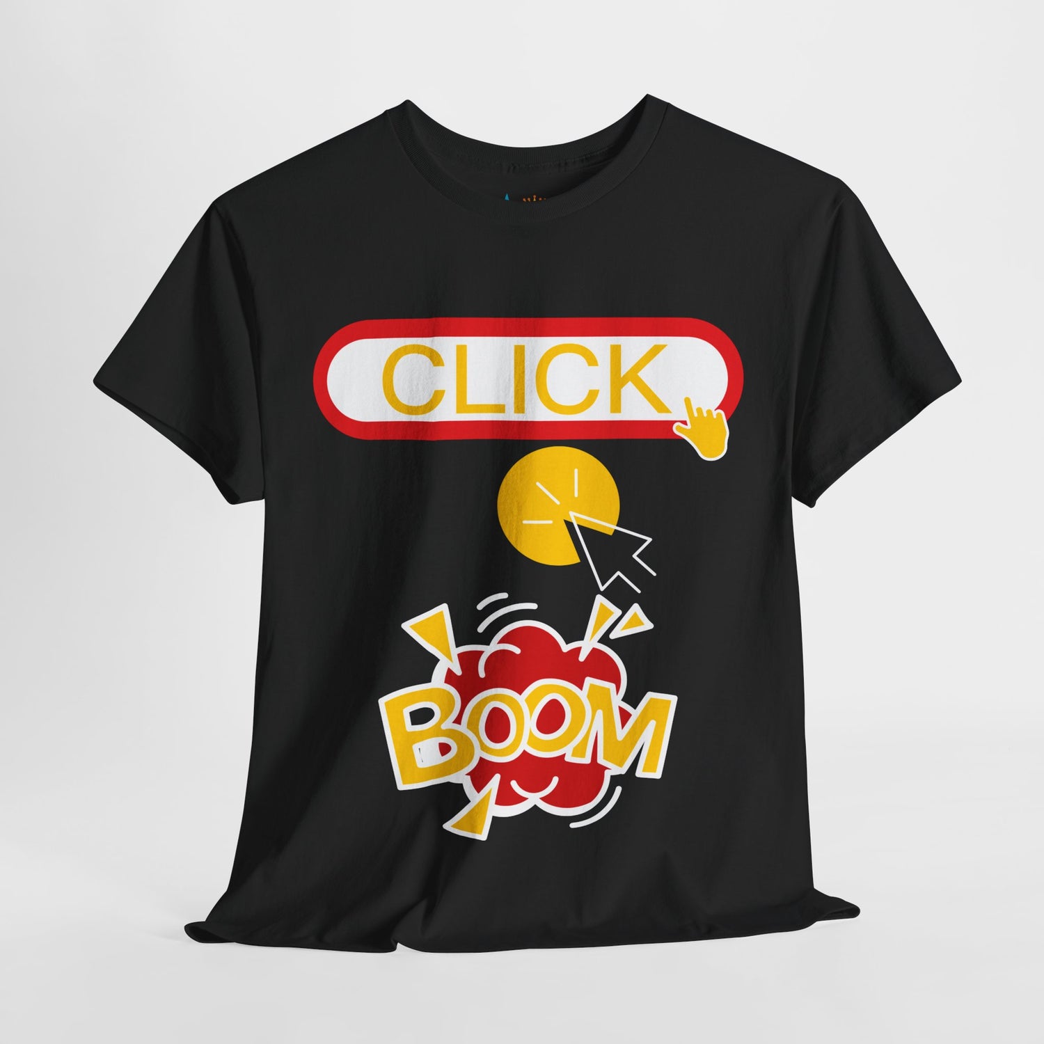 Click Click Boom Heavyweight Unisex Tee