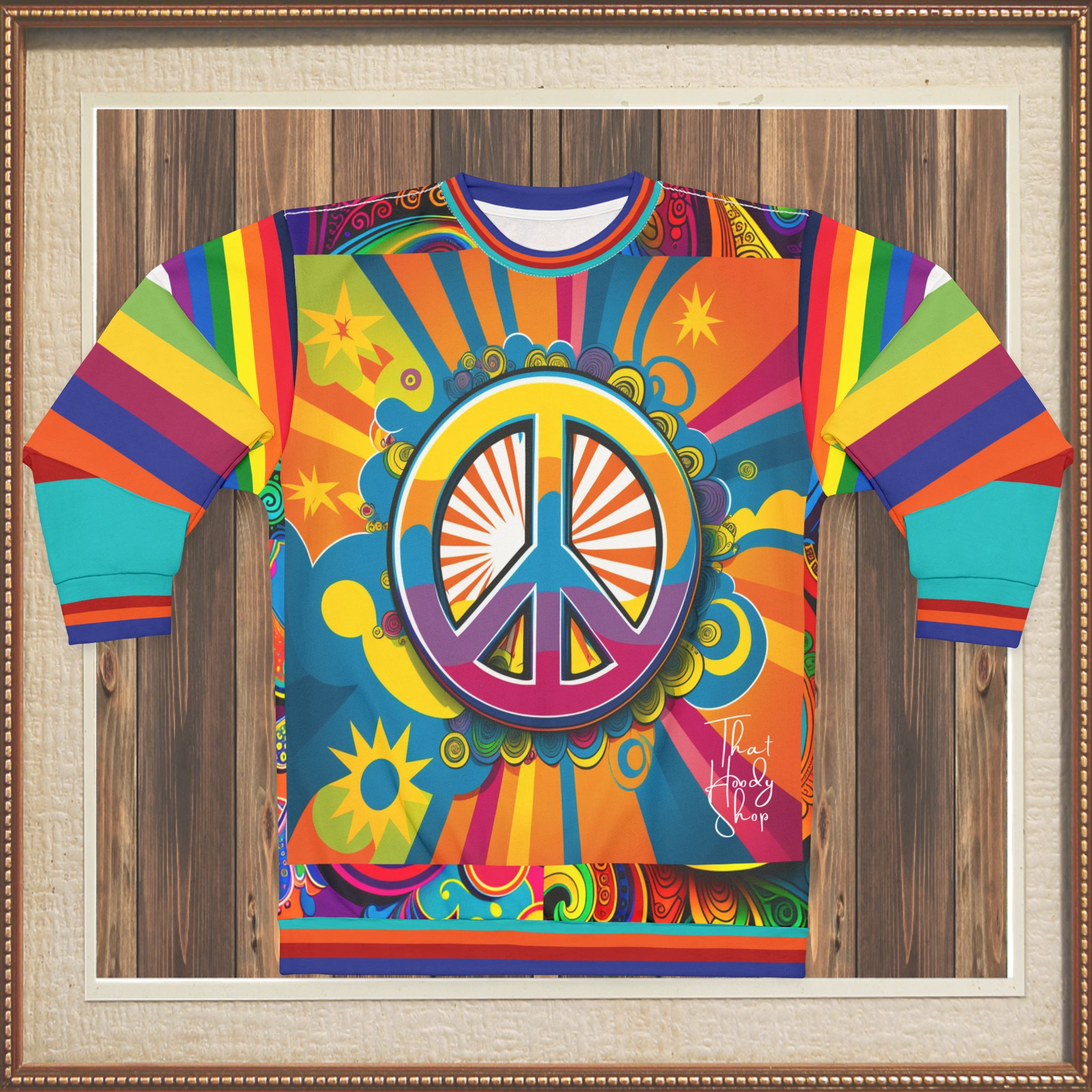 Let Peace Be The Way Unisex Sweatshirt (Gold Label)