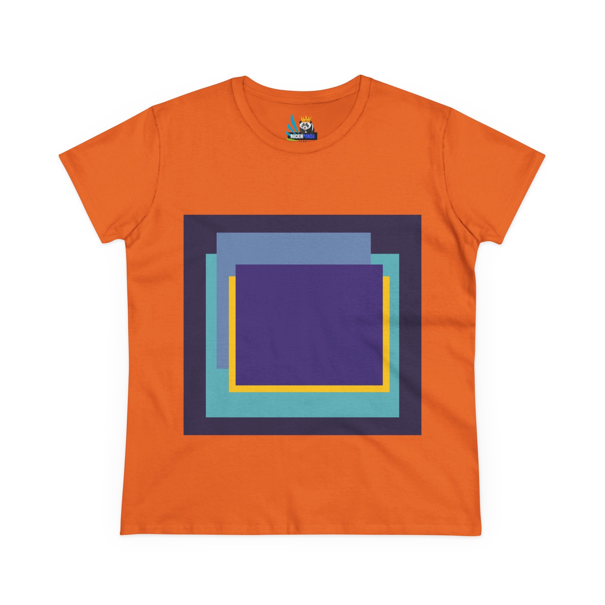 My Life in Purple Squares Cubed Contemporary Art Design Women&