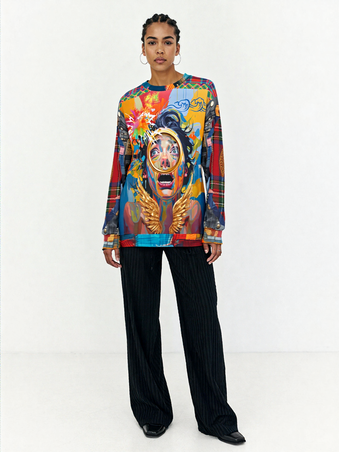 OMFG WTF Just Happened Palisades Unisex Sweatshirt (Gold Label)