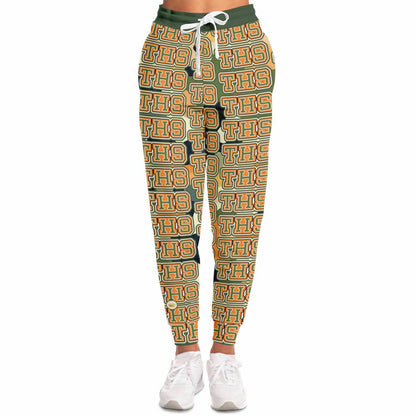 THS on REPEAT Orange Camo Eco-Poly Unisex Joggers