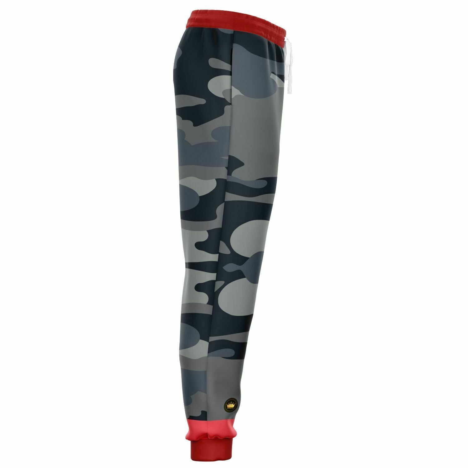 Black Dusk on Fire Eco-Poly Camo Unisex Joggers