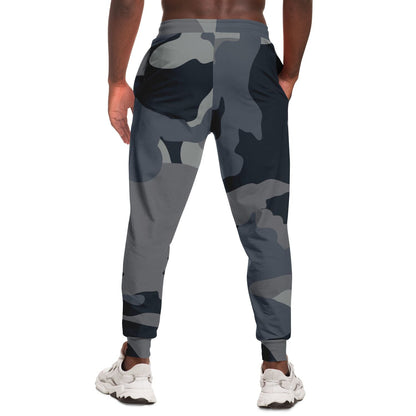 Black Dusk Eco-Poly Camo Joggers