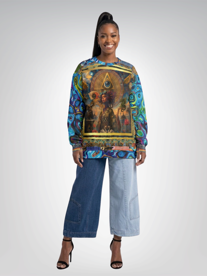 All Seeing Oracle of the Dream State Unisex Sweatshirt (Gold Label)