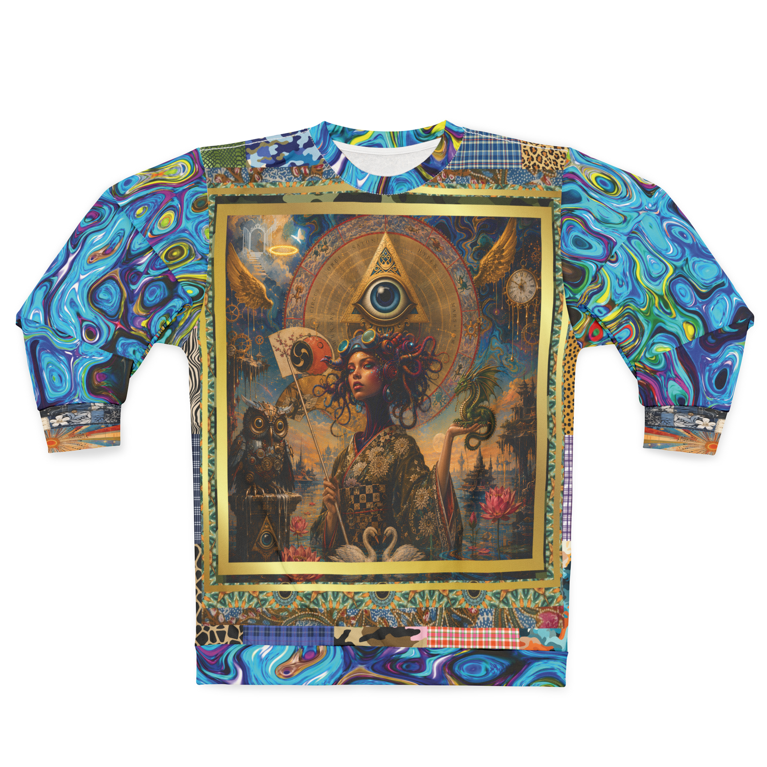 All Seeing Oracle of the Dream State Unisex Sweatshirt (Gold Label)