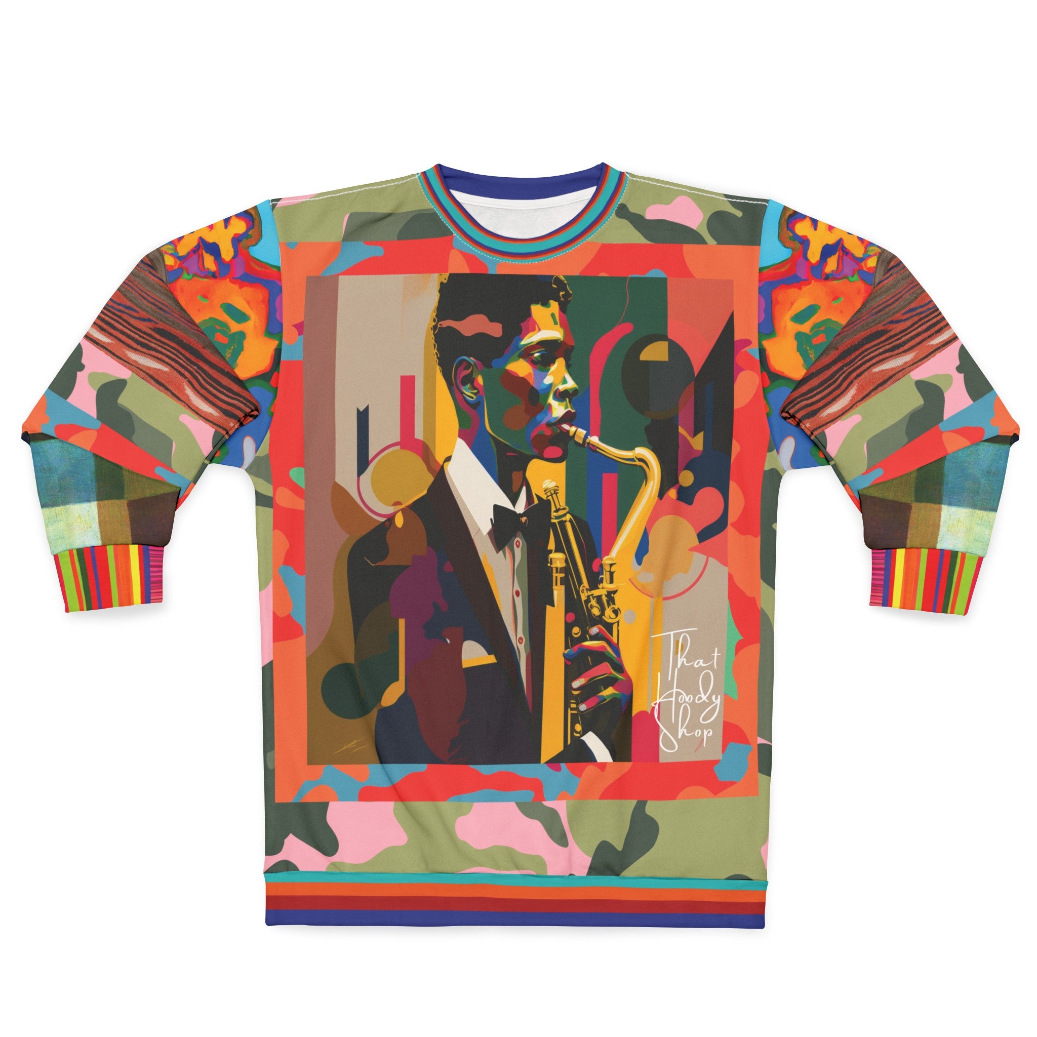 All That Jazz Pop Art Unisex Sweatshirt (Gold Label)