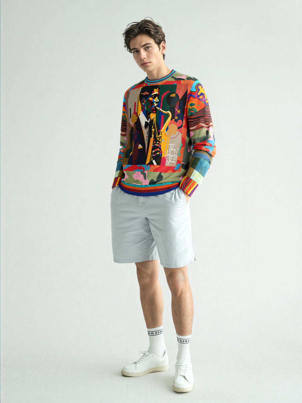 All That Jazz Pop Art Unisex Sweatshirt (Gold Label)