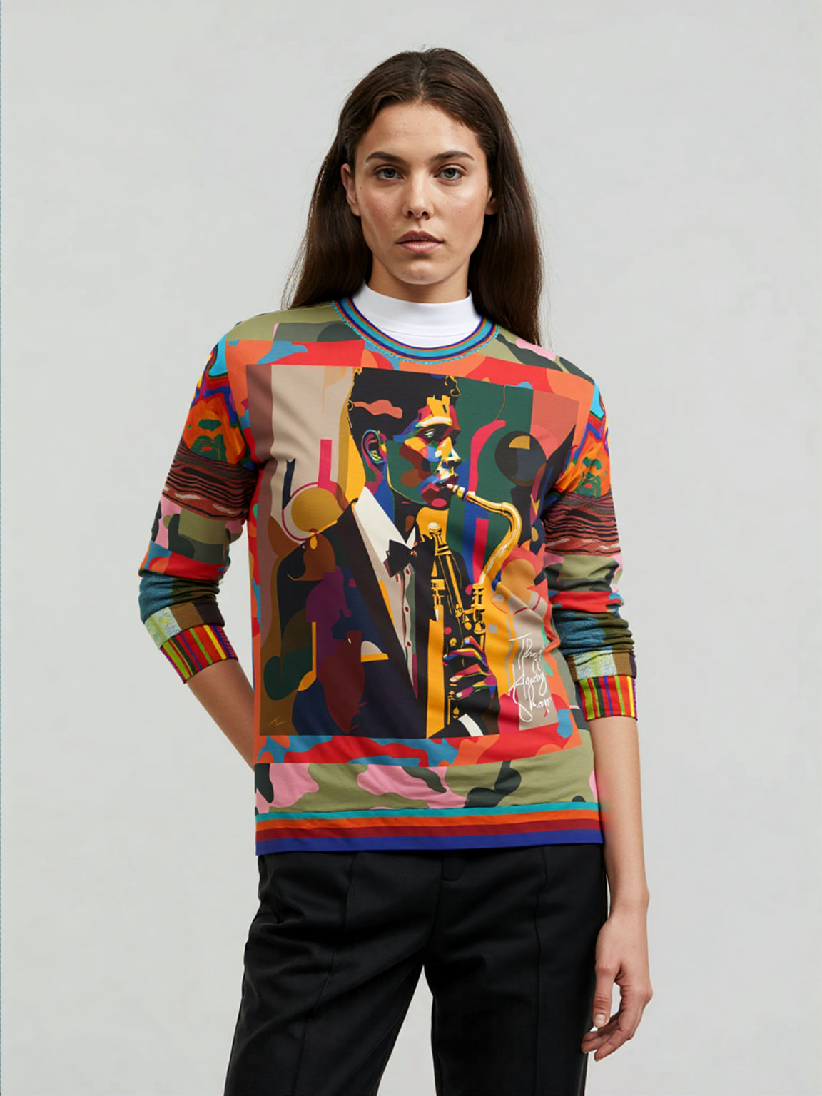 All That Jazz Pop Art Unisex Sweatshirt (Gold Label)