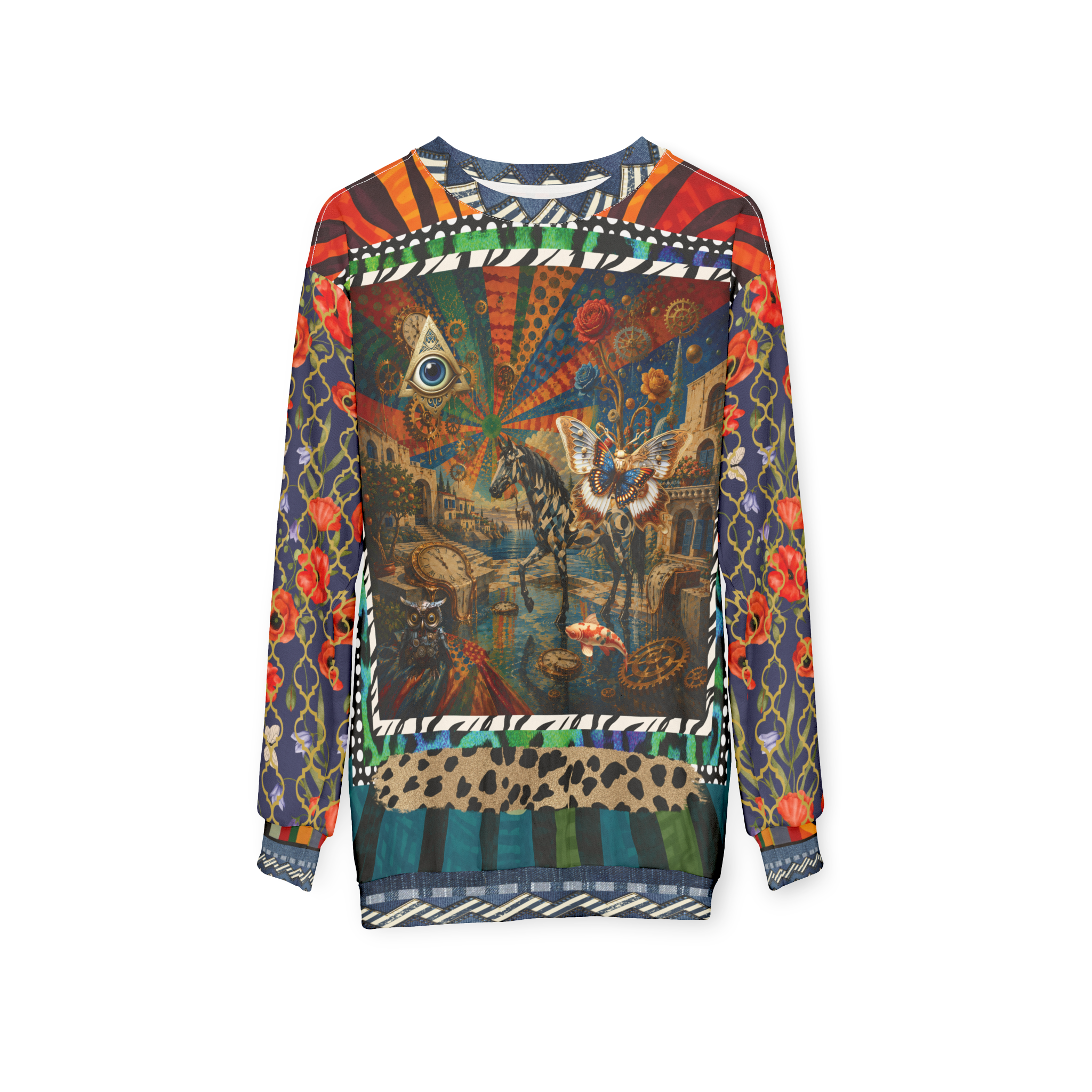 Amalfi in Surreal Dreamscape Unisex Sweatshirt (Gold Label)