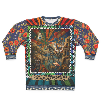 Amalfi in Surreal Dreamscape Unisex Sweatshirt (Gold Label)