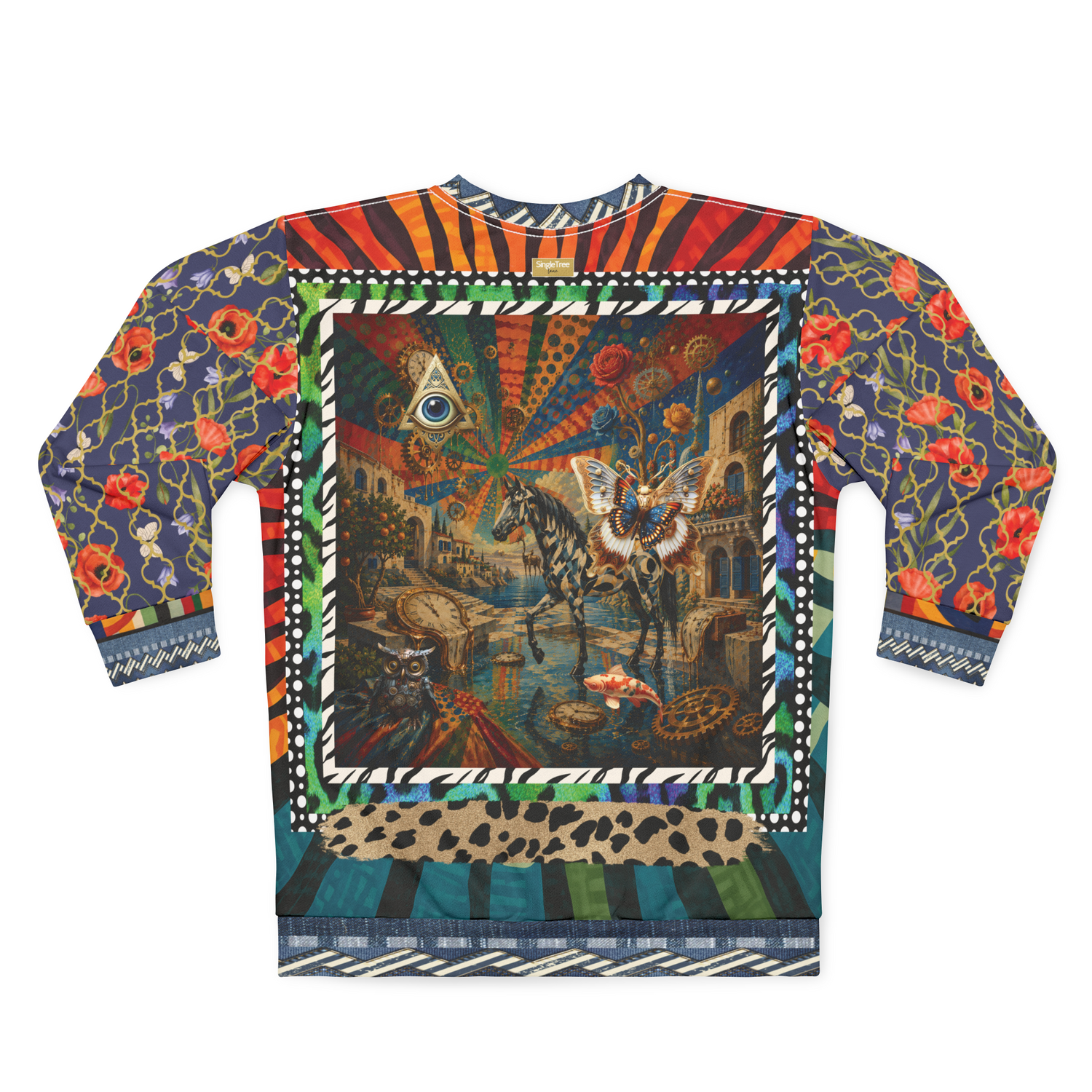 Amalfi in Surreal Dreamscape Unisex Sweatshirt (Gold Label)