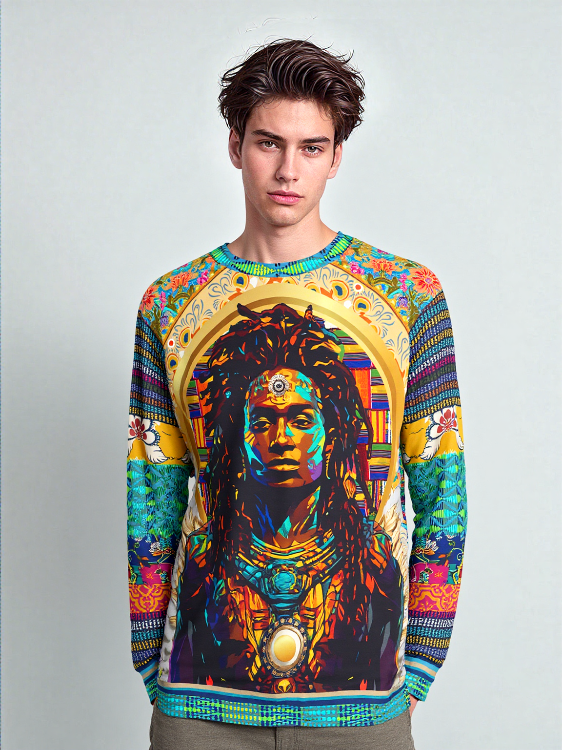 Archangel Chamuel Peace Bearer Unisex Sweatshirt (Gold Label)