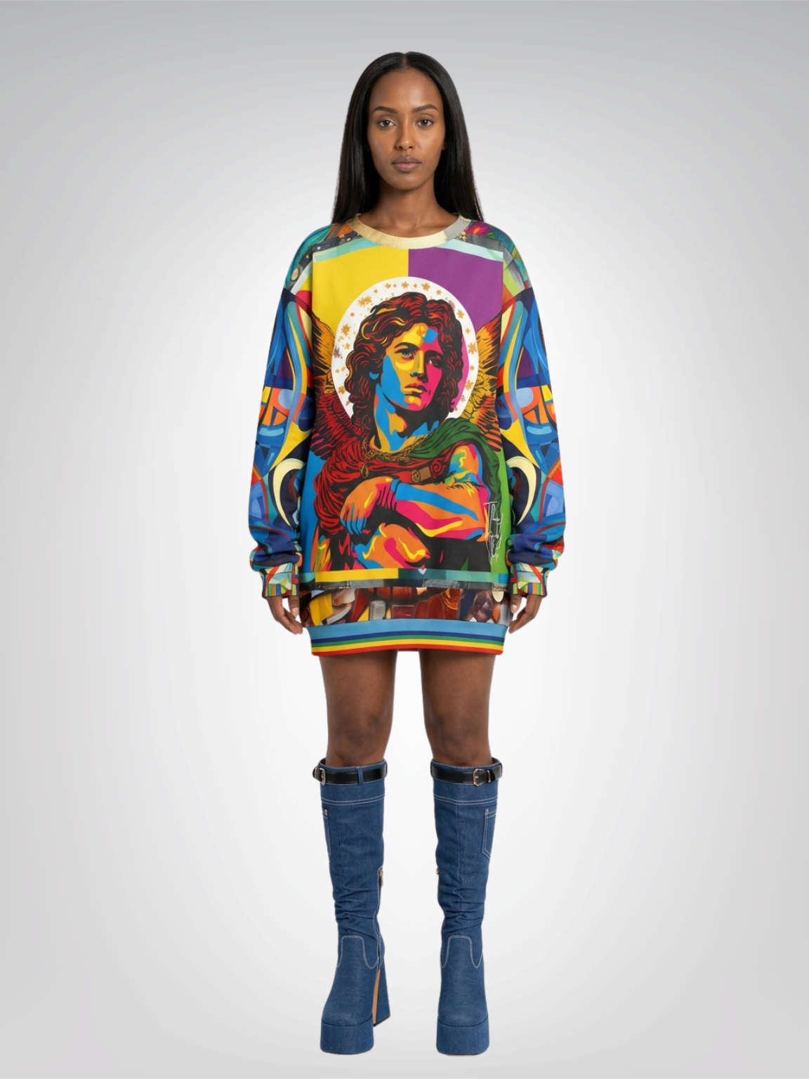 Watch Over Me - Archangel Jophiel Unisex Sweatshirt (Gold Label)