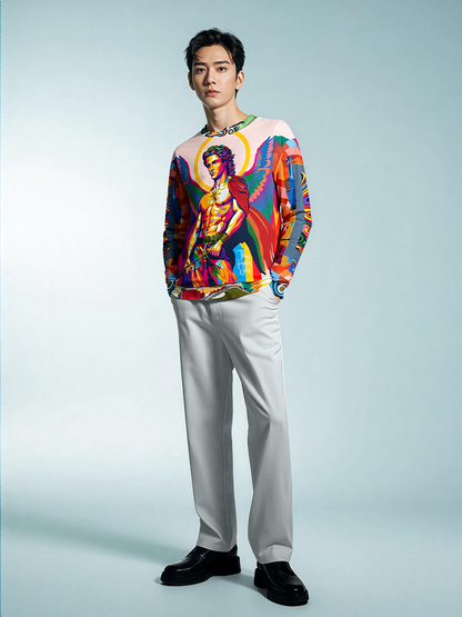 Archangel Michael Duo Sided Unisex Sweatshirt (Gold Label)