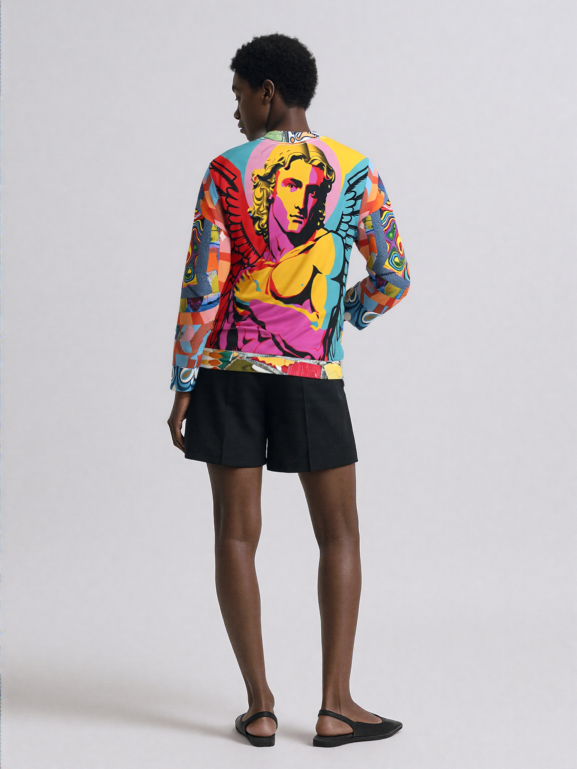 Archangel Michael Duo Sided Unisex Sweatshirt (Gold Label)