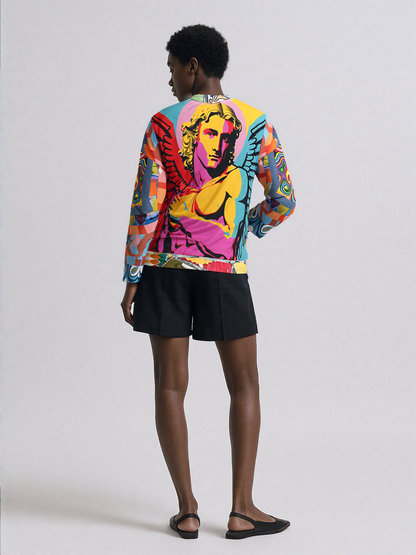 Archangel Michael Duo Sided Unisex Sweatshirt (Gold Label)