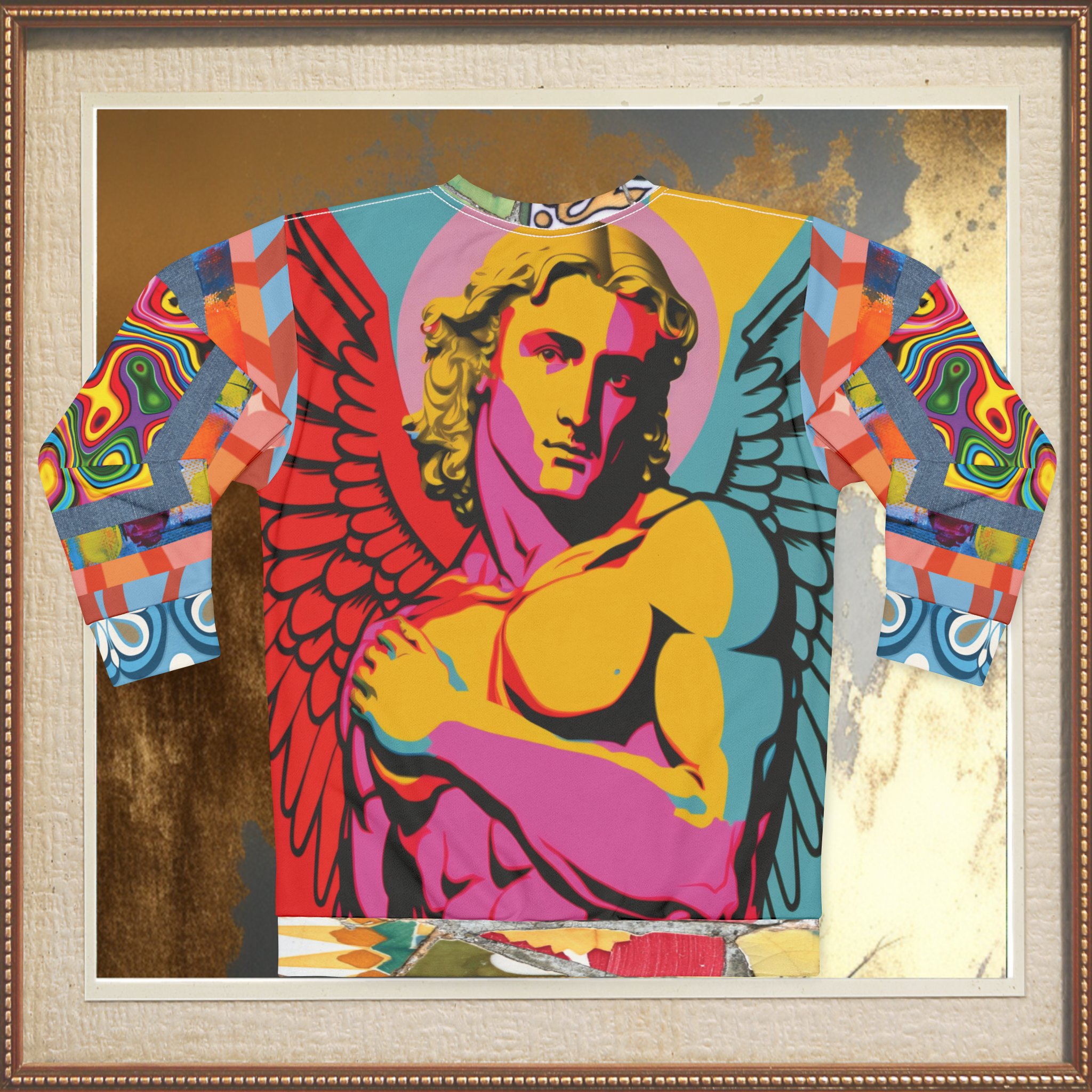 Archangel Michael Duo Sided Unisex Sweatshirt (Gold Label)
