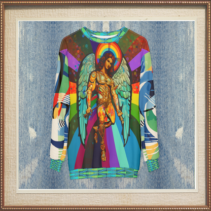 Archangel Sachiel of Prosperity Unisex Sweatshirt (Gold Label)