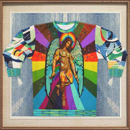 Archangel Sachiel of Prosperity Unisex Sweatshirt (Gold Label)