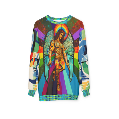Archangel Sachiel of Prosperity Unisex Sweatshirt (Gold Label)